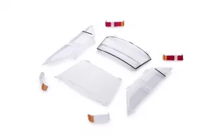 CS44v Mercedes 190E transparent parts